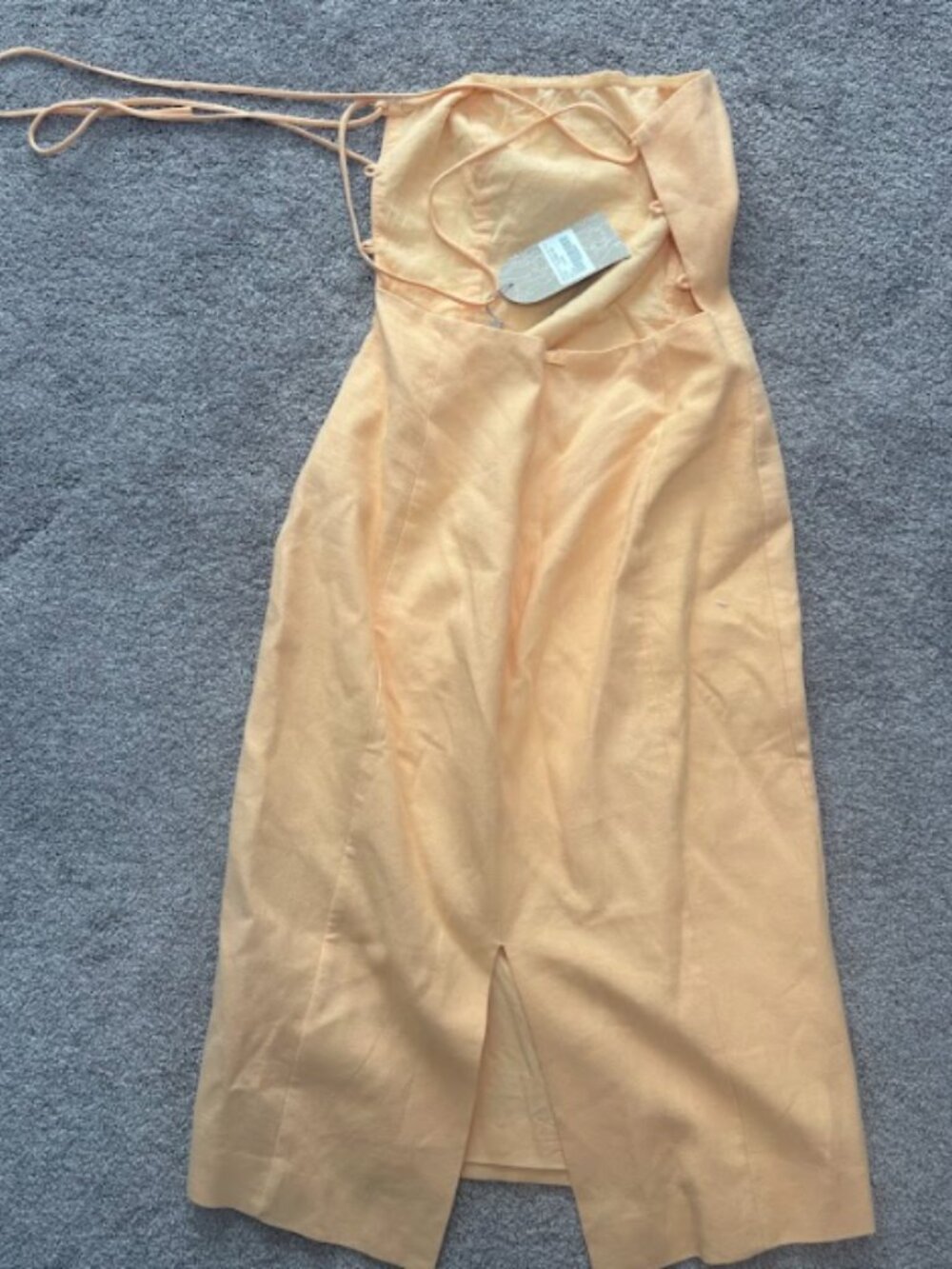 Meshki Strapless Midi Dress - Picture 3 of 4